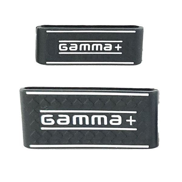 GP309B Gamma+ Clipper & Trimmer Grip Set (black with white logo)