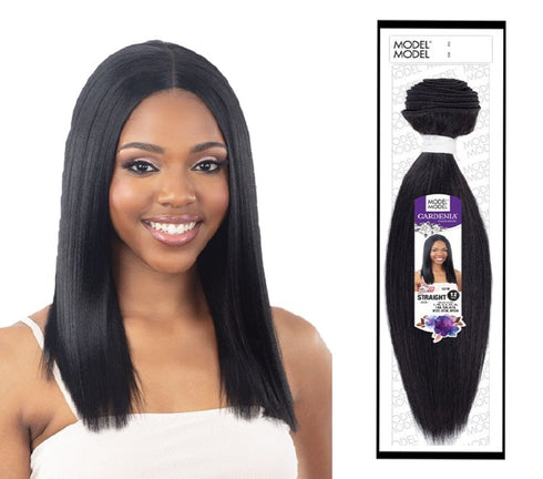 Model Model Gardenia Straight Human Hair Weave