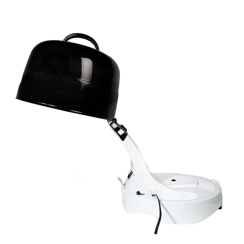 Hot & Hotter Salon Ceramic Ionic Hood Dryer BLK & WHITE #5916