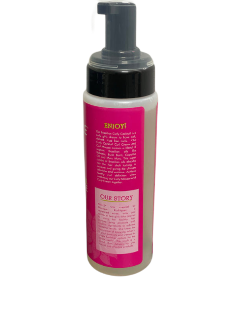 MIELLE BABASSU BRAZ CURLU COCKTAIL MOUSSE 8OZ(MIE00629)