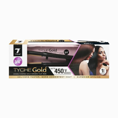 TYCHE GOLD FLAT IRON 0.75"(TG075)