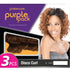 HUMAN HAIR PURPLE PACK 3PCS DISCO CURL