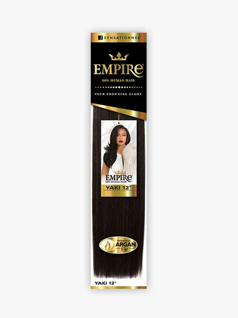 Sensationnel Empire Yaki 100% Human Hair Weaves
