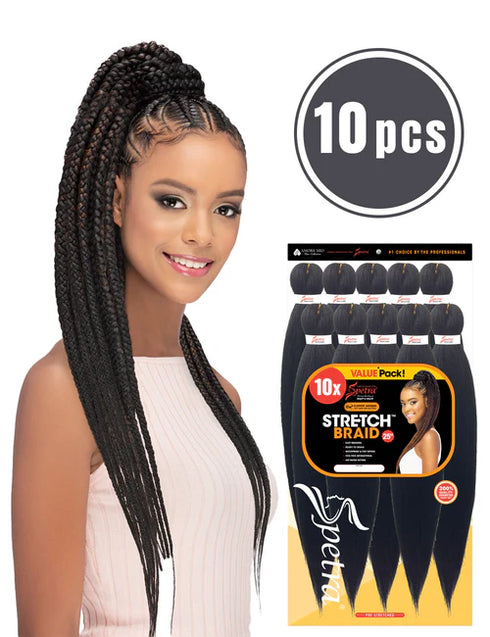 Vivica Fox Amore Mio Spetra 10X 25" Value Pack Stretch Braid