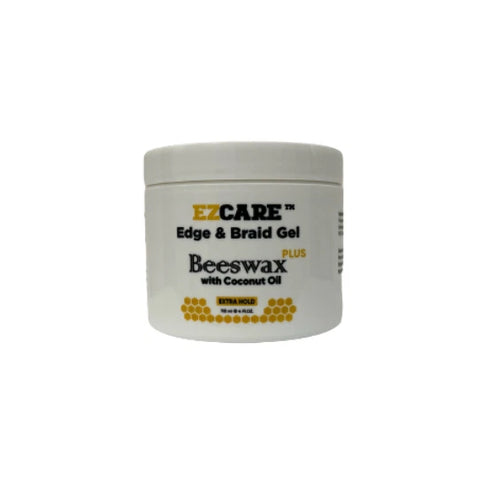 EZCARE EDGE/BRAID GEL W/BEESWAX PLUS 4OZ