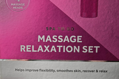 BLISS MASSAGE RELAXATION SET PINK(BL-MGOL-100-RG )