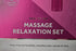 BLISS MASSAGE RELAXATION SET PINK(BL-MGOL-100-RG )
