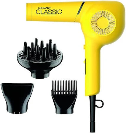 BAB40999 CONAI BABYLISSPRO DRYER-CLASSIC YELLOW dryer1875w