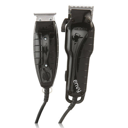 Andis Stylist Combo Envy Clipper & T-Outliner Trimmer Black Combo Haircut Kit