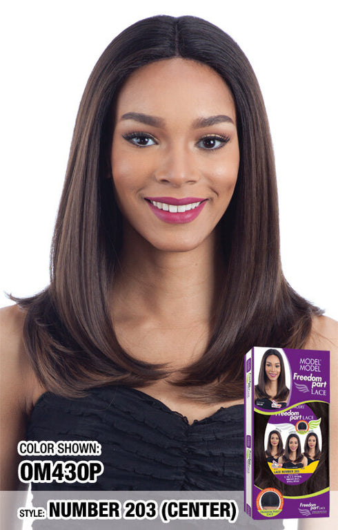 Model Model Number203 Freedom Part Synthetic Hair Lace Wig