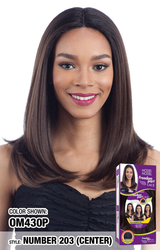 Model Model Number203 Freedom Part Synthetic Hair Lace Wig