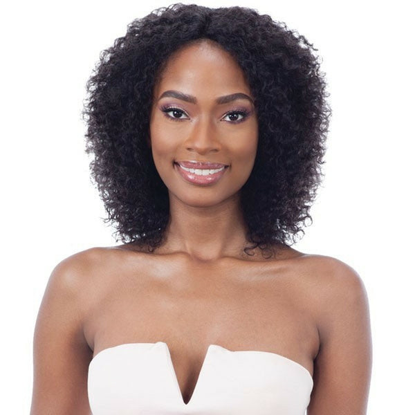 Mayde Beauty Bohemian Curl (Natural) 100% Human Hair Wet & Wavy Invisible Lace Part Wig
