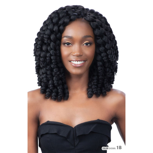 Model Model 2X Jumpy Wand Curl Synthetic Hair Crochet Braid