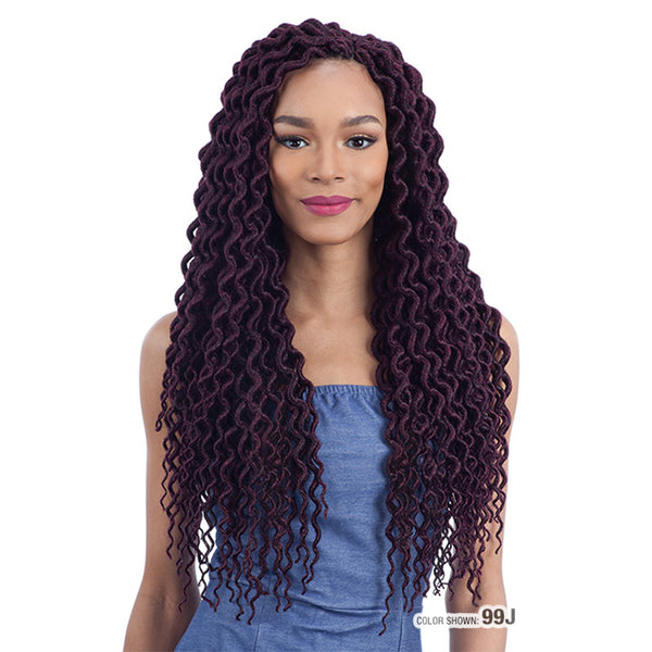 Model Model 2X Large Soft Curly Faux Loc 20" Synthetic Hair Braid