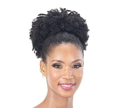Mayde Beauty Kinky Fro Doll Synthetic Hair Ponytail