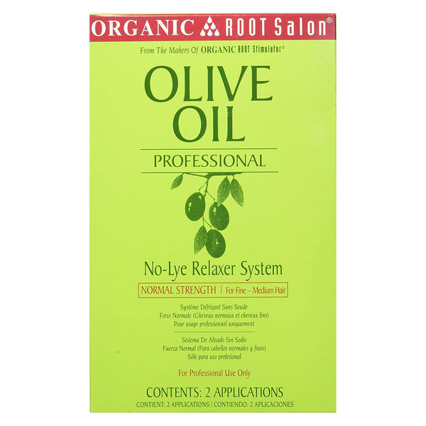 ORS Olive Oil No-Lye Hair Relaxer Normal Strength - 2 Applications