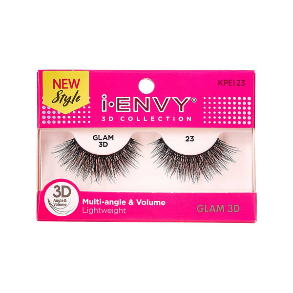 Kiss I Envy Glam 3D Collection 23 Eyelashes - KPEI23