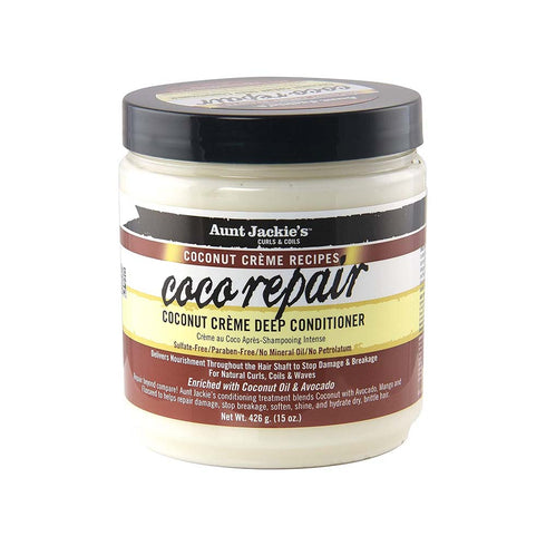Aunt Jackie's Deep Conditioning Coconut Cream Leave-In Conditioner 15 oz