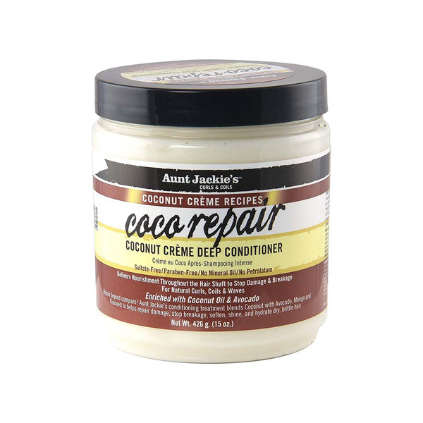 Aunt Jackie's Deep Conditioning Coconut Cream Leave-In Conditioner 15 oz