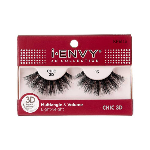Kiss I Envy Iconic Collection Chic 3D 13 Eyelashes - KPEI13