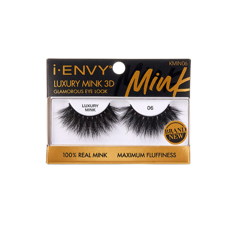 Kiss I Envy Luxury Mink 3D Eyelashes - KMIN06
