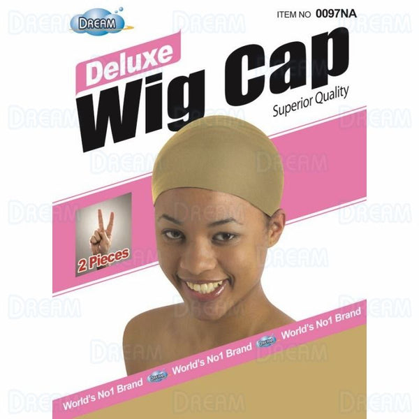 Dream Deluxe Wig Cap 2 pcs Natural
