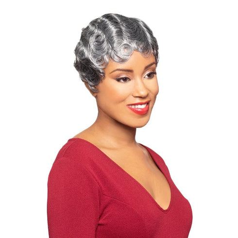 Vivica Fox Foxy Silver Ruth Synthetic Hair Wig