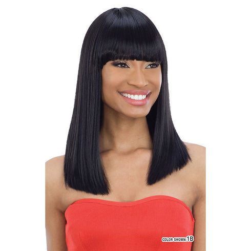 Mayde Beauty Galaxy Axis Synthetic Hair Free Part Wig