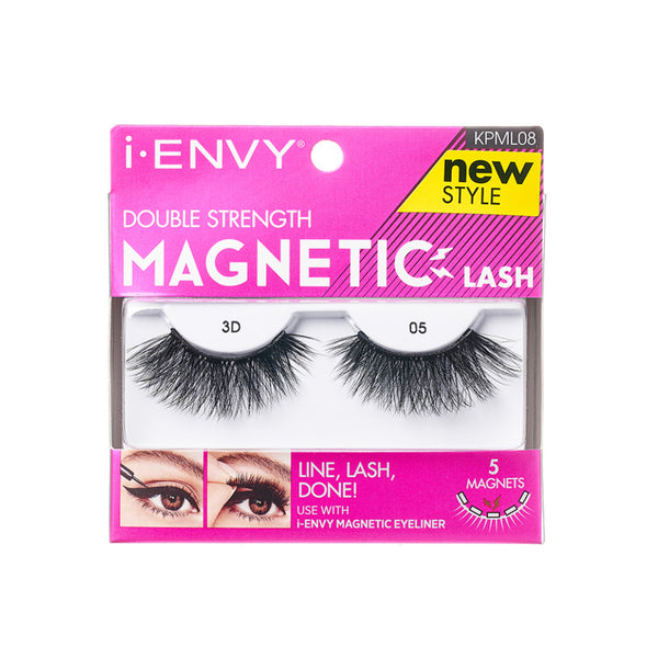 Kiss I Envy 3D Magnetic Liner & Lash 05 Eyelashes - KPML08