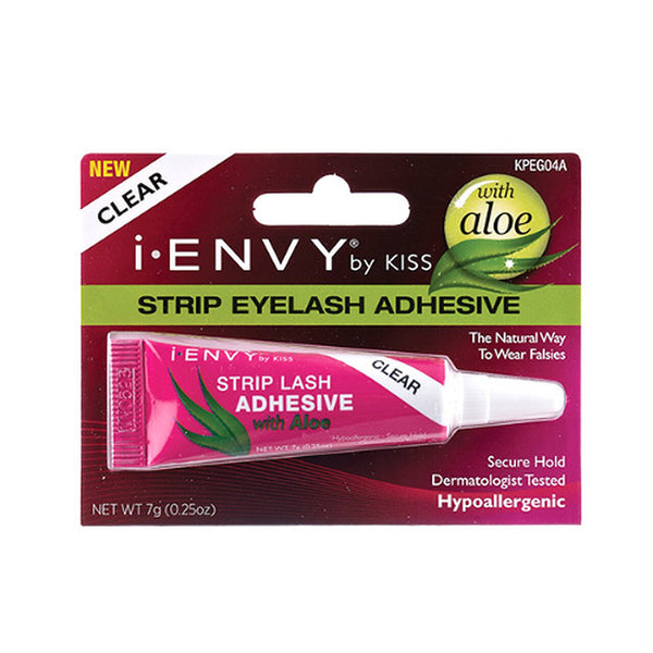 Kiss I Envy Aloe Infused Strip Lash Glue Clear