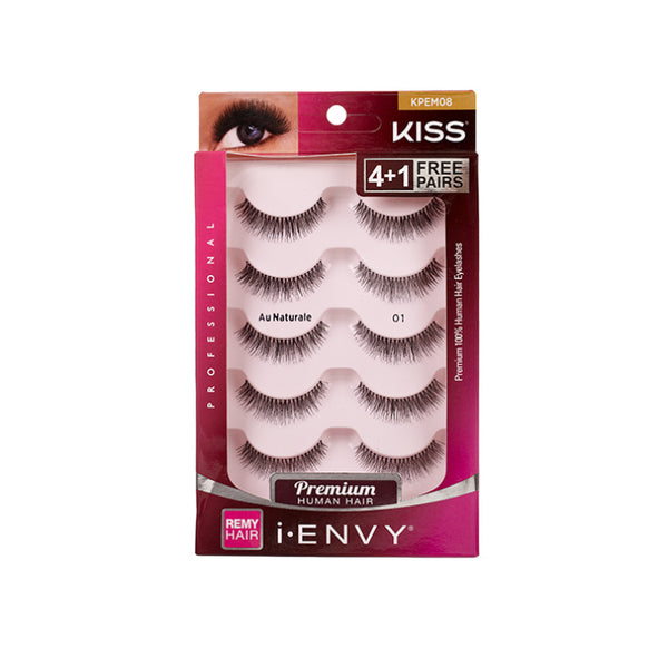 Kiss I Envy Au Naturale Multi-Pack 01 Eyelashes - KPEM08