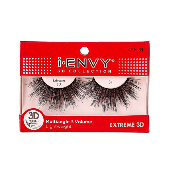 Kiss I Envy Extreme 3D Collection 31 Eyelashes - KPEI31