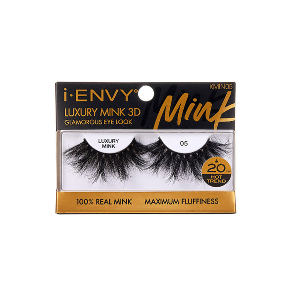 Kiss I Envy Luxury Mink 3D Eyelashes - KMIN05