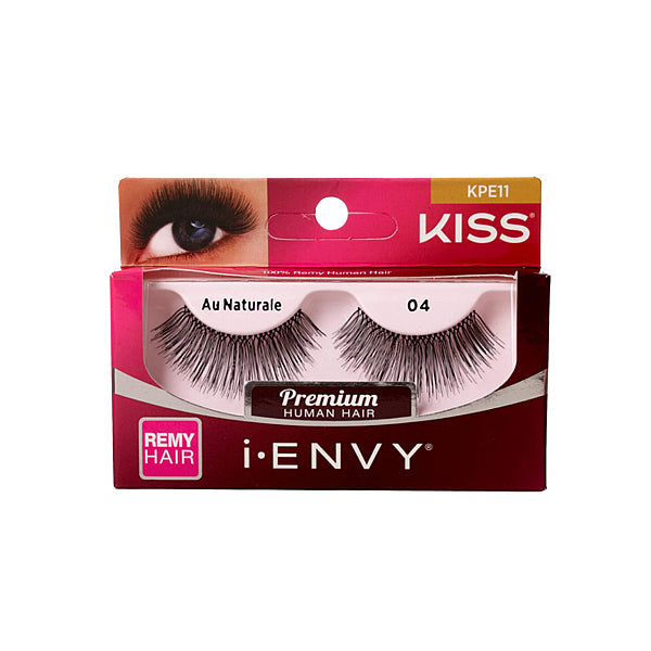 Kiss I Envy Premium Au Natural 04 Remi Hair Eyelashes - KPE11