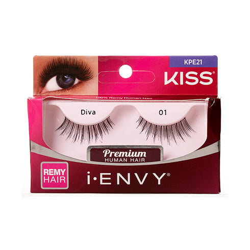 Kiss I Envy Premium Diva 01 Eyelashes - KPE21