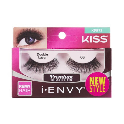 Kiss I Envy Premium Double Layer 03 Eyelashes - KPE73