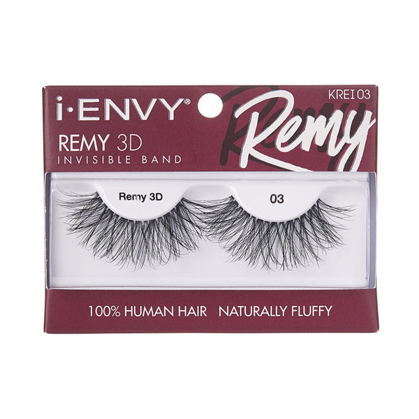 Kiss I Envy Remy 3D Invisible Band 03 Eyelashes - KREI03