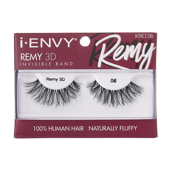 Kiss I Envy Remy 3D Invisible Band 06 Eyelashes - KREI06