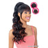 Mayde Beauty Lush Dollies Synthetic Hair Drawstring Ponytail & Bang