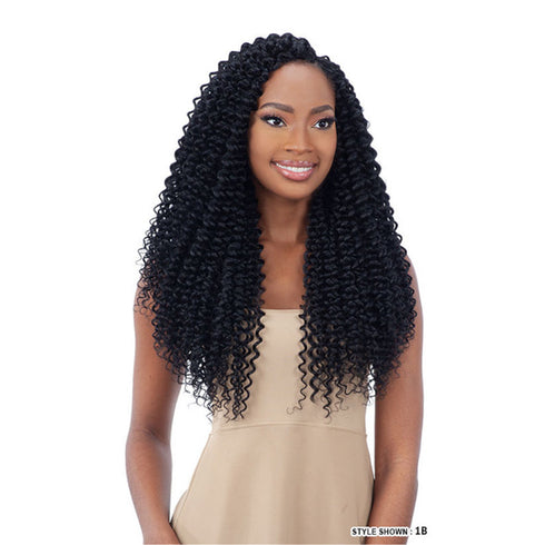 Mayde Beauty 2x Deep Wave 20" Synthetic Hair Crochet Braid