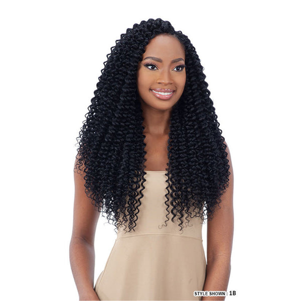 Mayde Beauty 2x Deep Wave 20" Synthetic Hair Crochet Braid