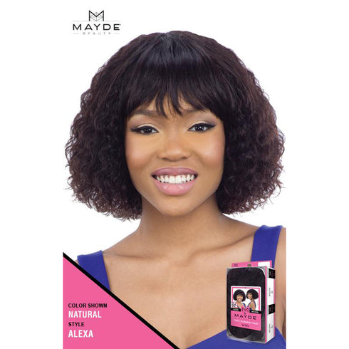 Mayde Beauty Alexa 100% Human Hair Wig #NATURAL