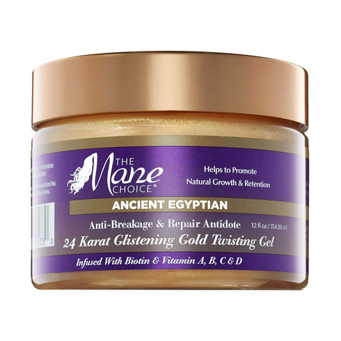 The Mane Choice Ancient Egyptian Anti-Breakage & Repair Antidote 24 Karat Gel, 12oz