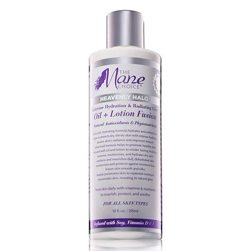 The Mane Choice Heavenly Halo Extreme Hydration & Radiating Glow Oil + Lotion Fusion, 10oz