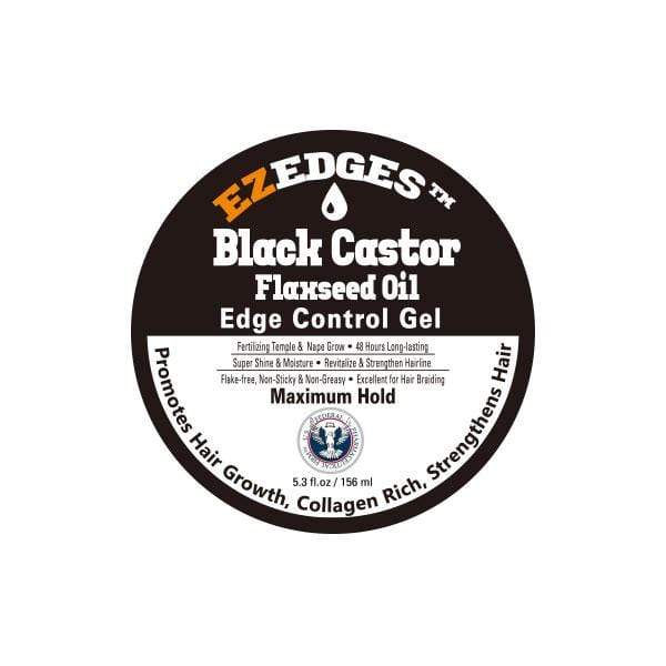 EZ EDGES EDGE CONTROL BLACK CASTOR 5.3OZ