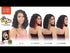 Model Model 5" Lace & Lace Defined Crimp Curl Synthetic Hair Lace Wig