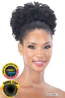 Mayde Beauty Kinky Fro Doll Synthetic Hair Ponytail