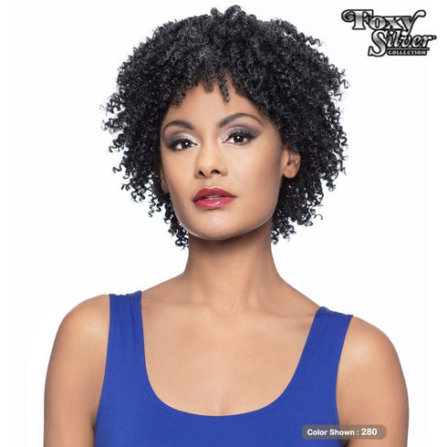 Alicia Beauty Foxy Silver 10942 Shalene Synthetic Hair Wig