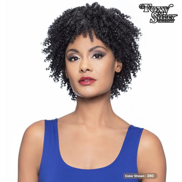 Alicia Beauty Foxy Silver 10942 Shalene Synthetic Hair Wig