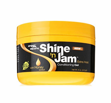 Ampro Shine N Jam Conditioning Gel Extra Hold 8 oz